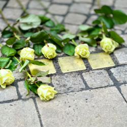 Die gestohlenen Stolpersteine in Zeitz wurden neu verlegt.