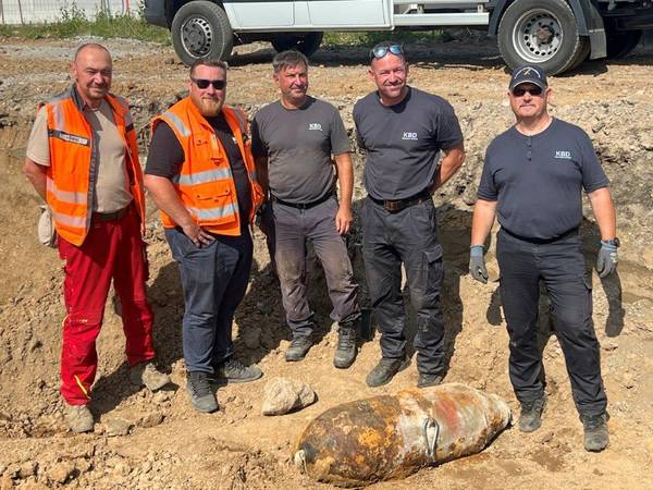 Die Weltkriegsbombe im Industrie- und Chemiepark wurde erfolgreich entschärft.