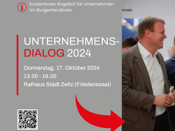 Der Unternehmensdialog 2024 findet am 17. Oktober statt.