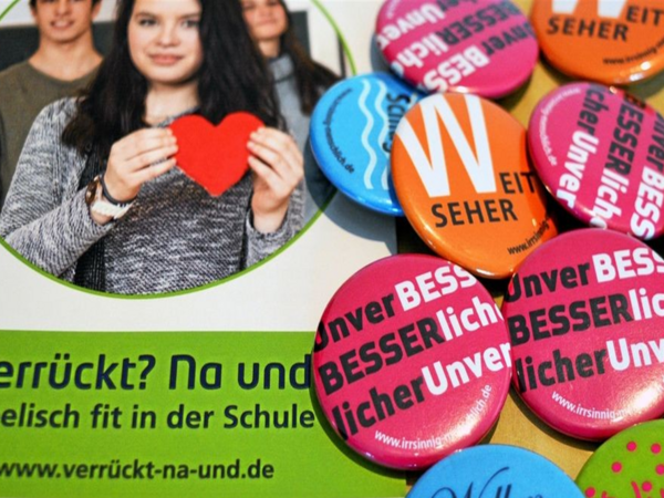 Das Schulpräventionsprogramm "Verrückt? Na und!" sucht Mitstreiter.